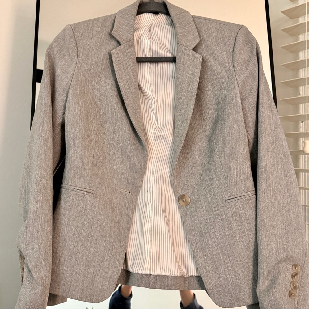 Express xs blazer in gray